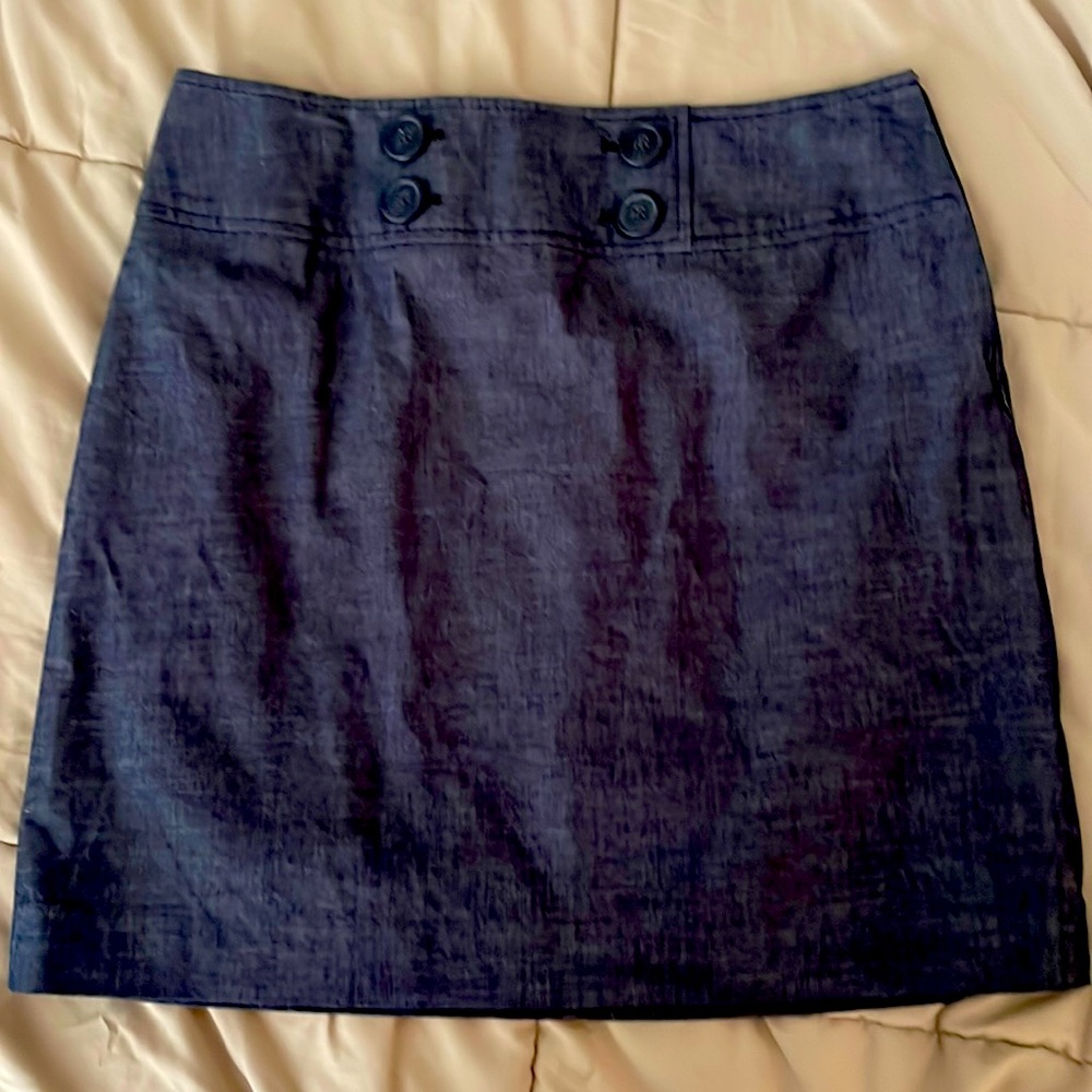 Loft Denim style skirt size 6